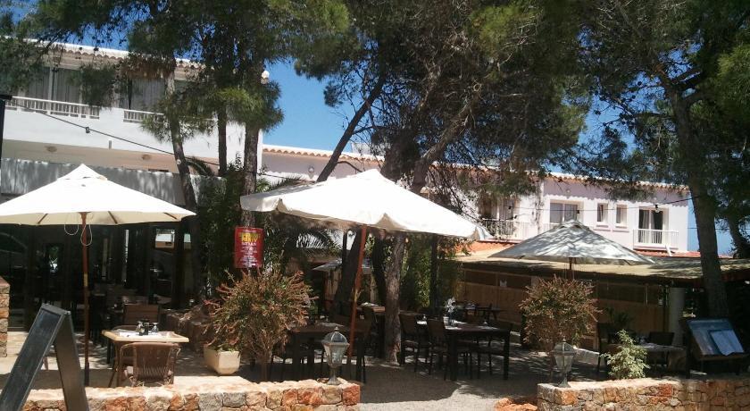 Hostal Cala Boix Es Cana Esterno foto