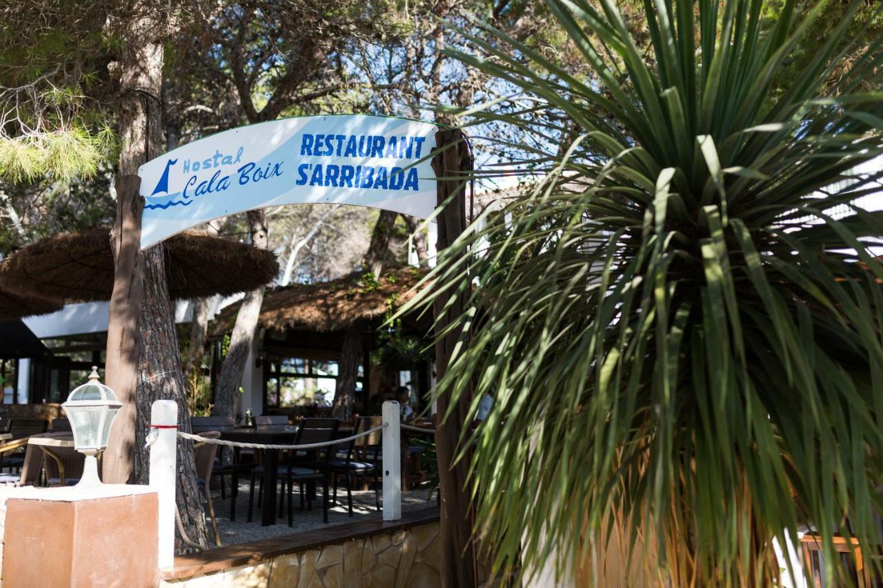 Hostal Cala Boix Es Cana Esterno foto