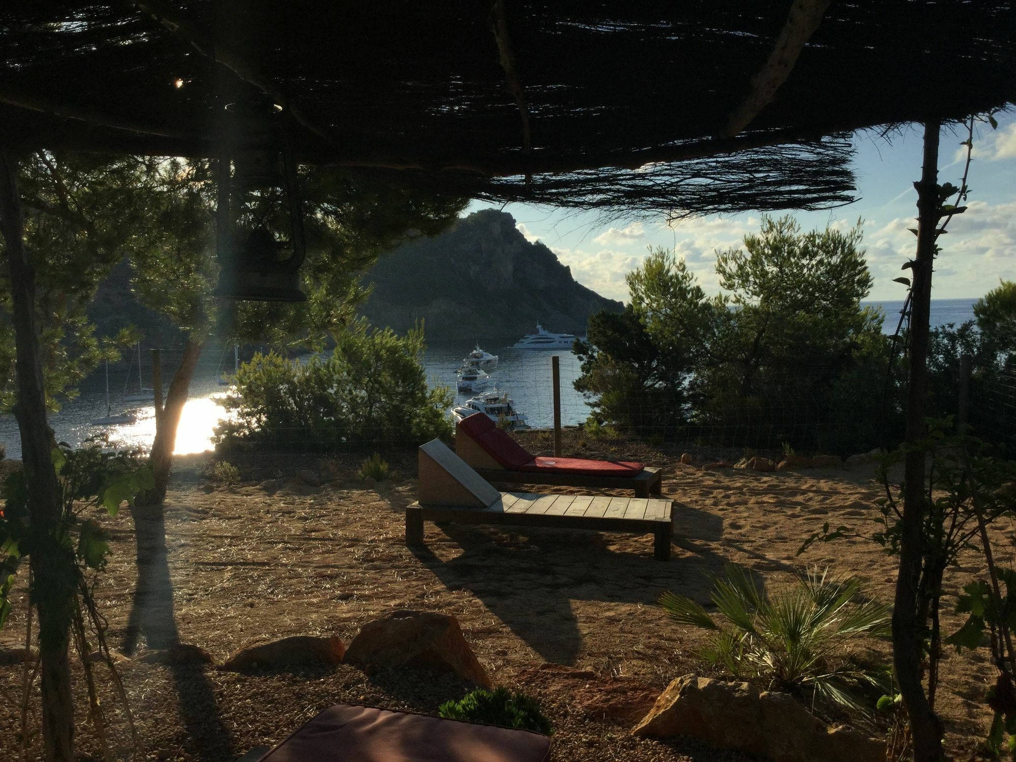 Hostal Cala Boix Es Cana Esterno foto