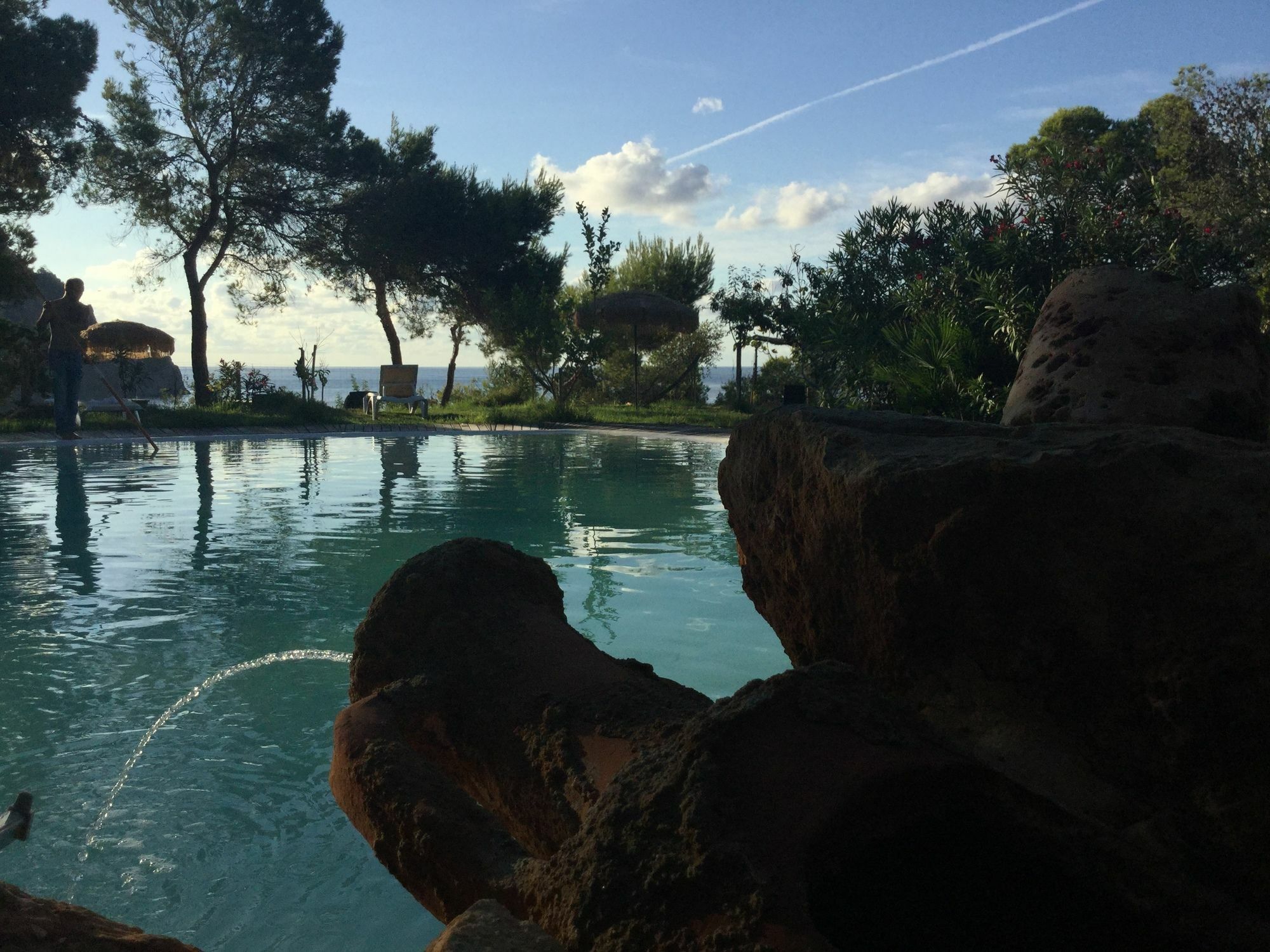Hostal Cala Boix Es Cana Esterno foto